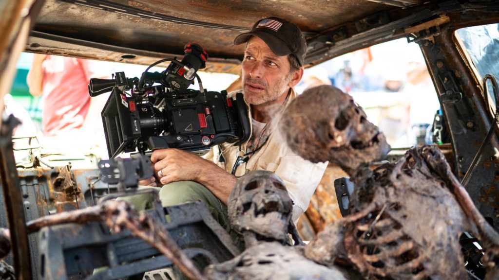 Zack Snyder shooting 'Army of the Dead' on the RED Monstro. Photo by Clay Enos/Netflix