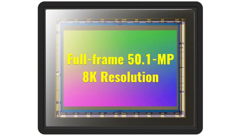 The Sony Alpha 1 sensor: Full-frame 50.1-MP, and 8K Resolution
