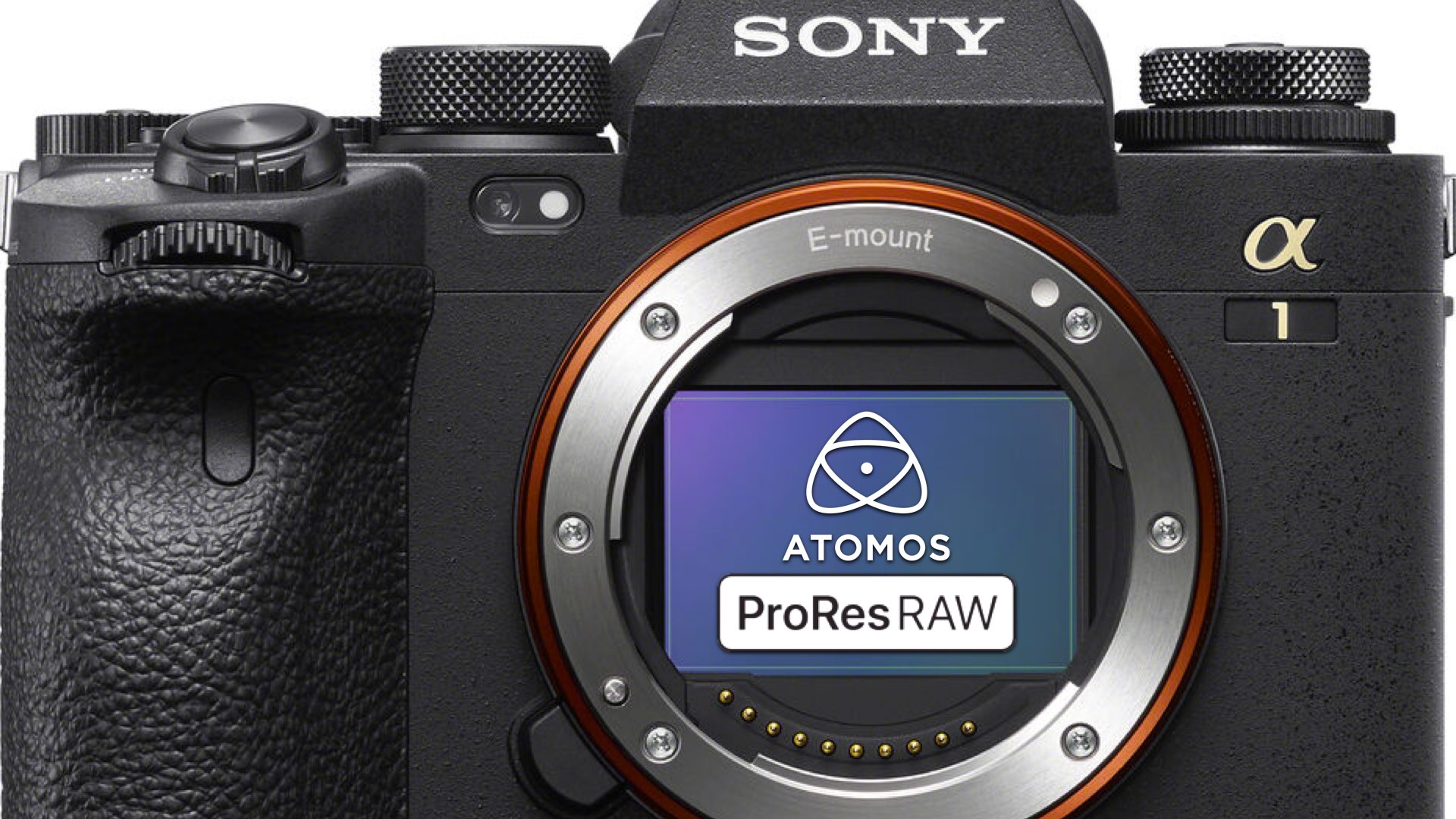 Sony Alpha 1 is on its way to Shoot ProRes RAW
