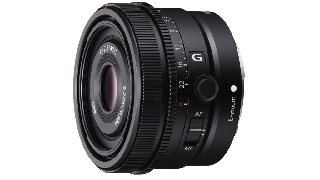 The Sony FE 40mm F2.5 G