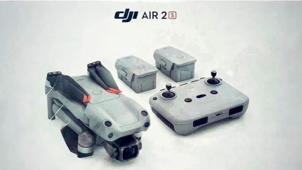 The DJI AIR 2S box