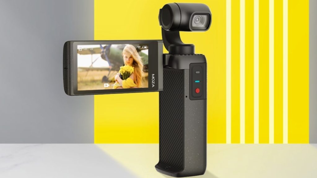 Meet the MOIN: Pocket-Sized 4K Video Camera with a Gimbal