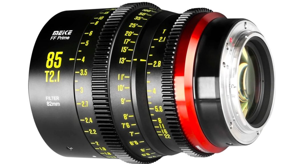 Meike Cine Prime FF 85mm T2.1 lens