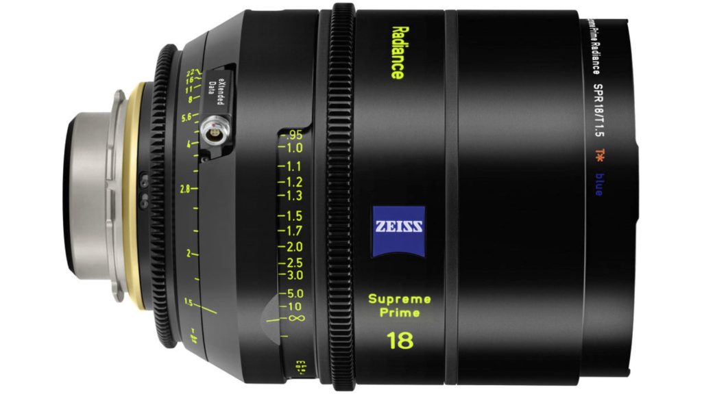 18mm Zeiss Supreme Prime Radiance lens