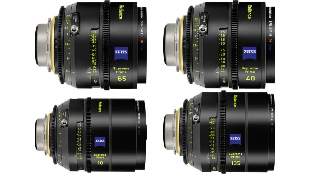 Zeiss Introduces Four new Lenses to its Supreme Prime Radiance Family