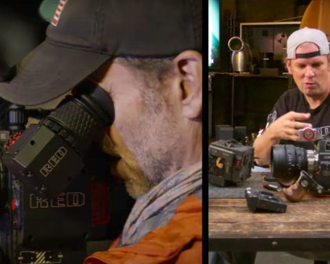 Zack Snyder Shot the Entire ‘Army of the Dead’ on Wide Open Aperture (f0.95). Picture: Director Zack Snyder and RED Digital Cinema CEO, Jarred Land