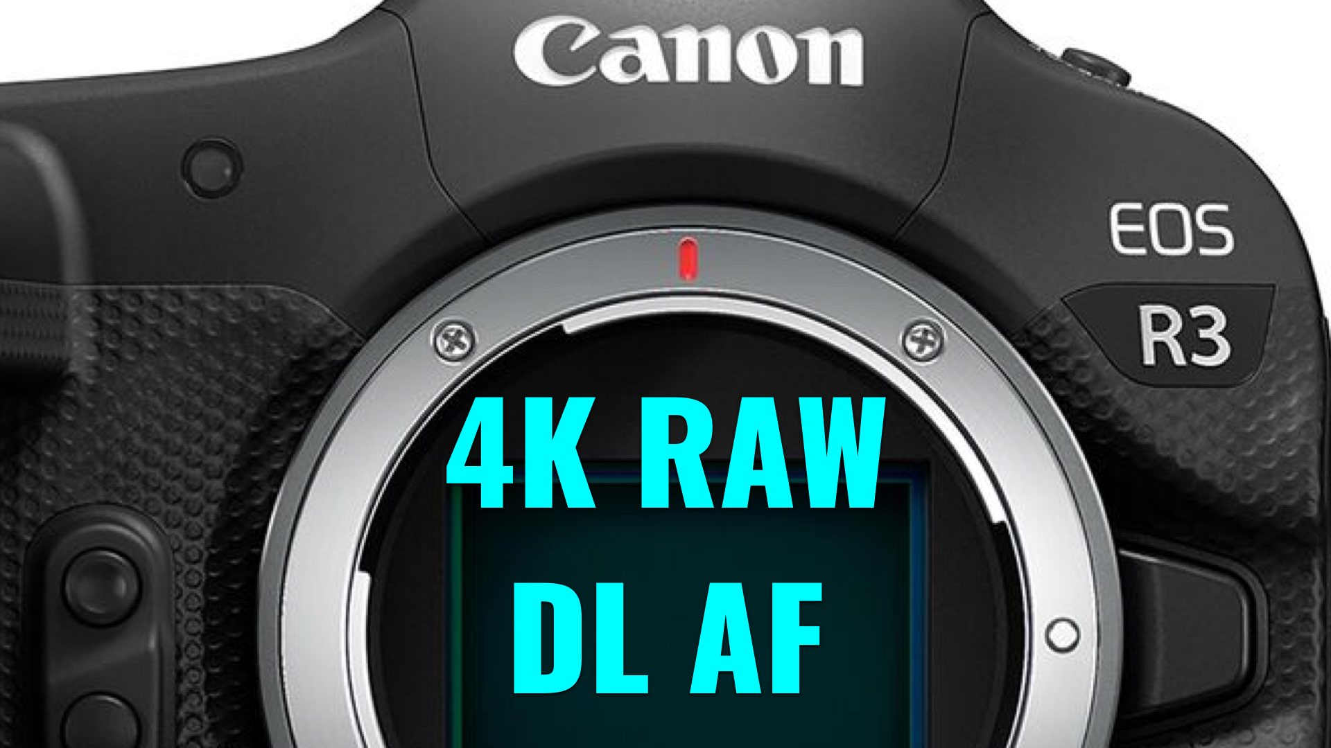 Canon EOS R3 Update: Internal 4K RAW, and Deep-Learning Super-Fast AF
