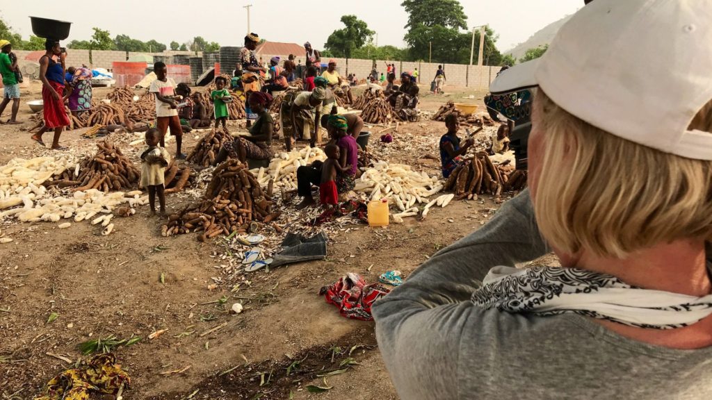 DP Claudia Raschke in Nigeria. Photo by Lucas Millard