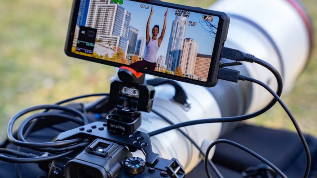 The Xperia Pro on filmmaking applications