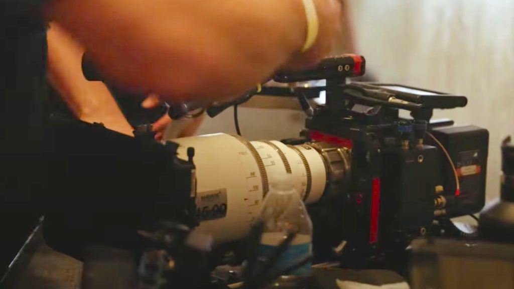RED Gemini and Hawk V‑Lite anamorphic lens. Picture: Abandon Visuals