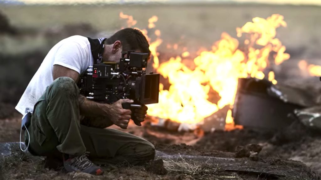 The cinematography of 'Army of the Dead'. Behind the scenes footage by Netflix
