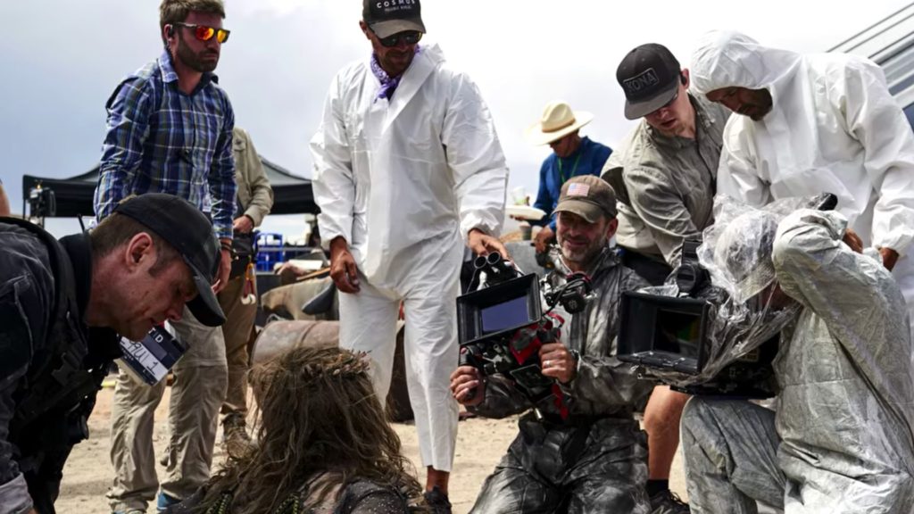 The cinematography of 'Army of the Dead'. Behind the scenes footage by Netflix