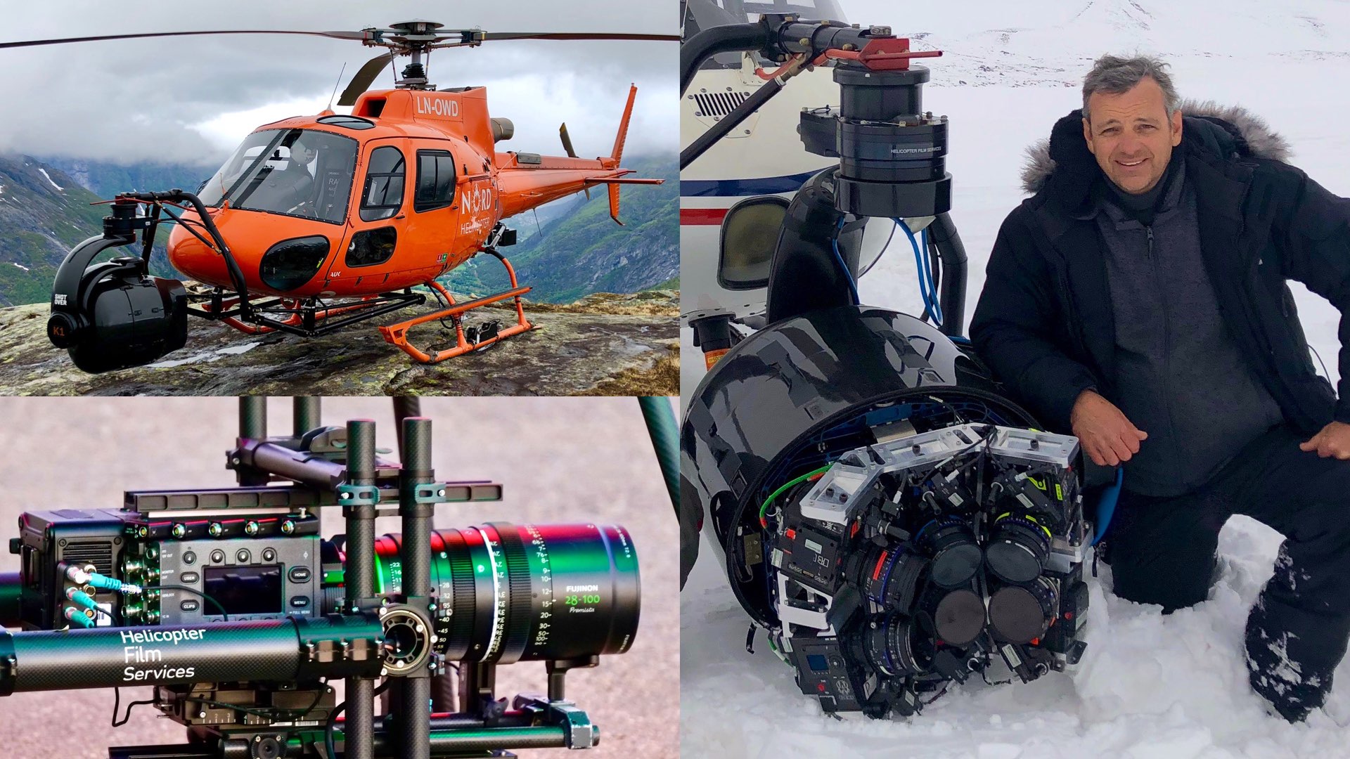 The Aerial Cinematography of Black Widow : Orchestra of VENICE + Premista, RED + Zeiss, on Drones and Helicopters