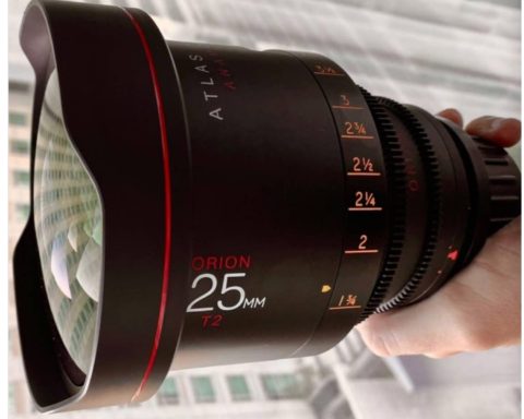 Atlas Lens Co. Introduced a Production Model of the new Orion 2X Anamorphic 25mm T2