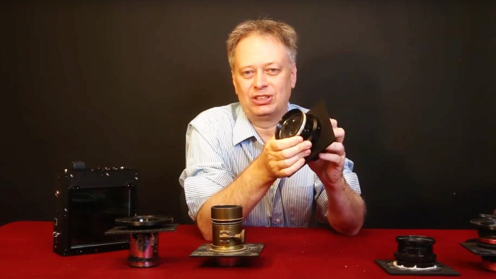 Bill Charbonnet demonstrates the LS45 lensing option