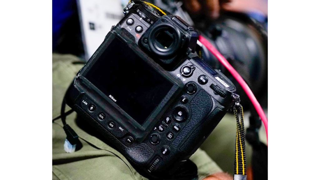 Nikon Z 9 Spotted at the Olympics. Picture: Photolari