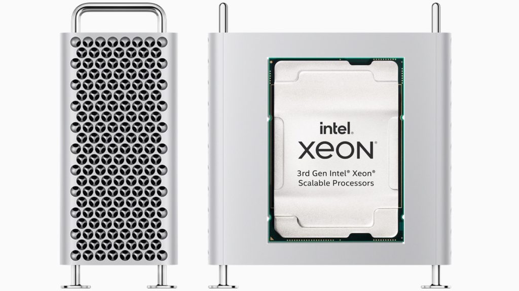 Intel Mac Pro with the Xeon W-3300