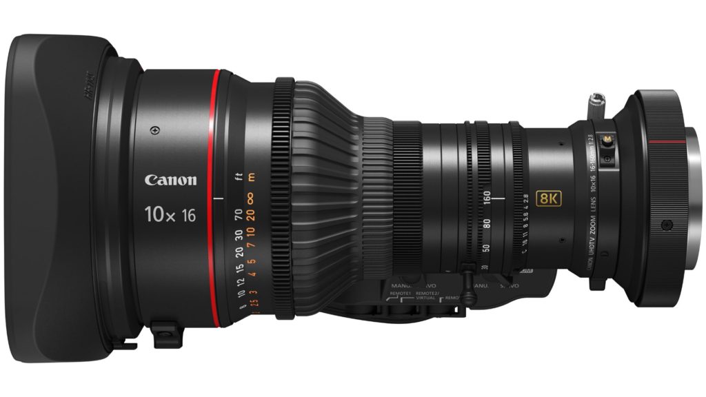 Canon Introduces New 8K Broadcast Lens to Strengthen 8K High-Speed Live TV
