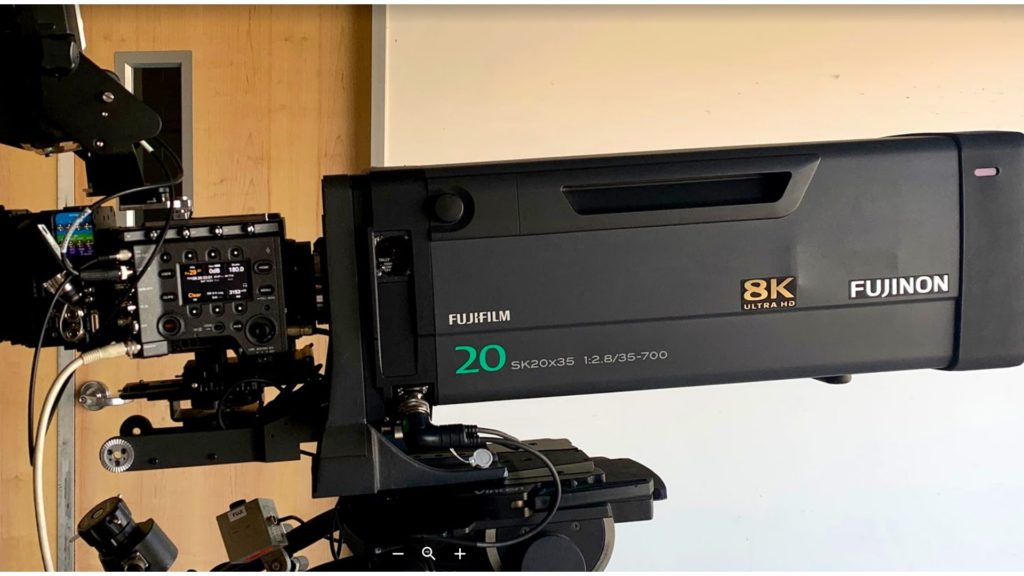 Fujinon SK35-700mm PL Cinema Box Lens on the Sony VENICE. Picture: Dynamic Rentals