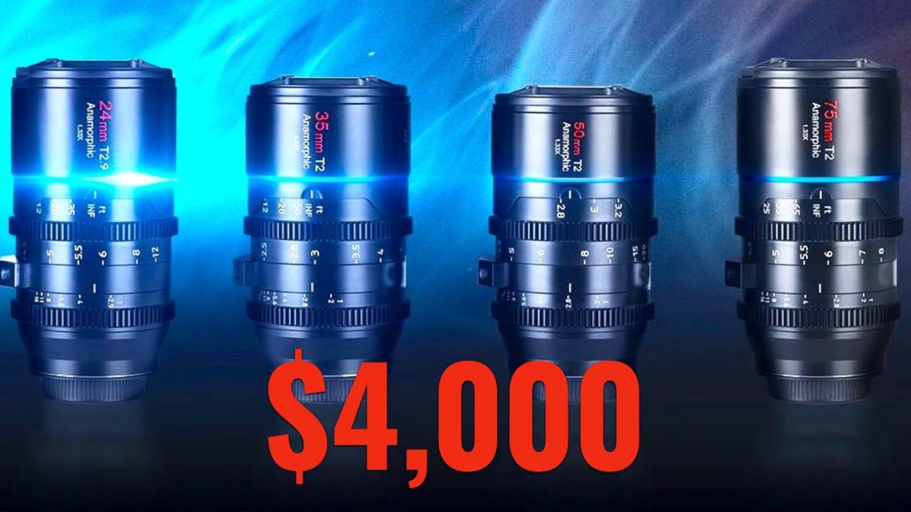 Sirui Introduces the Mars 1.33x Anamorphic Lens Set for Micro 4/3. Price: $4,000