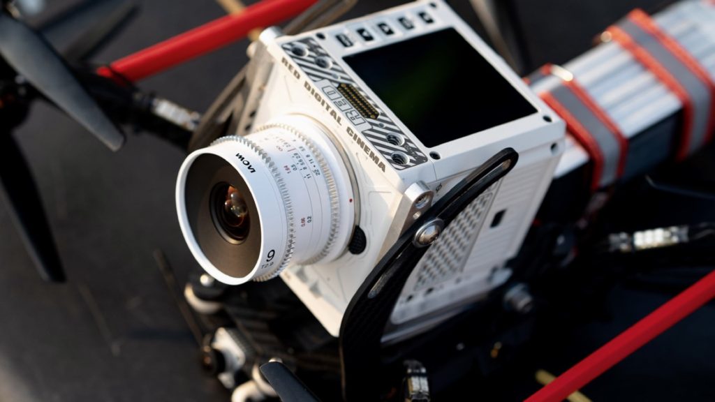 RED Komodo Stormtrooper paired with Venus Optics Laowa 9mm T2.9 Zero-D Cine Lens