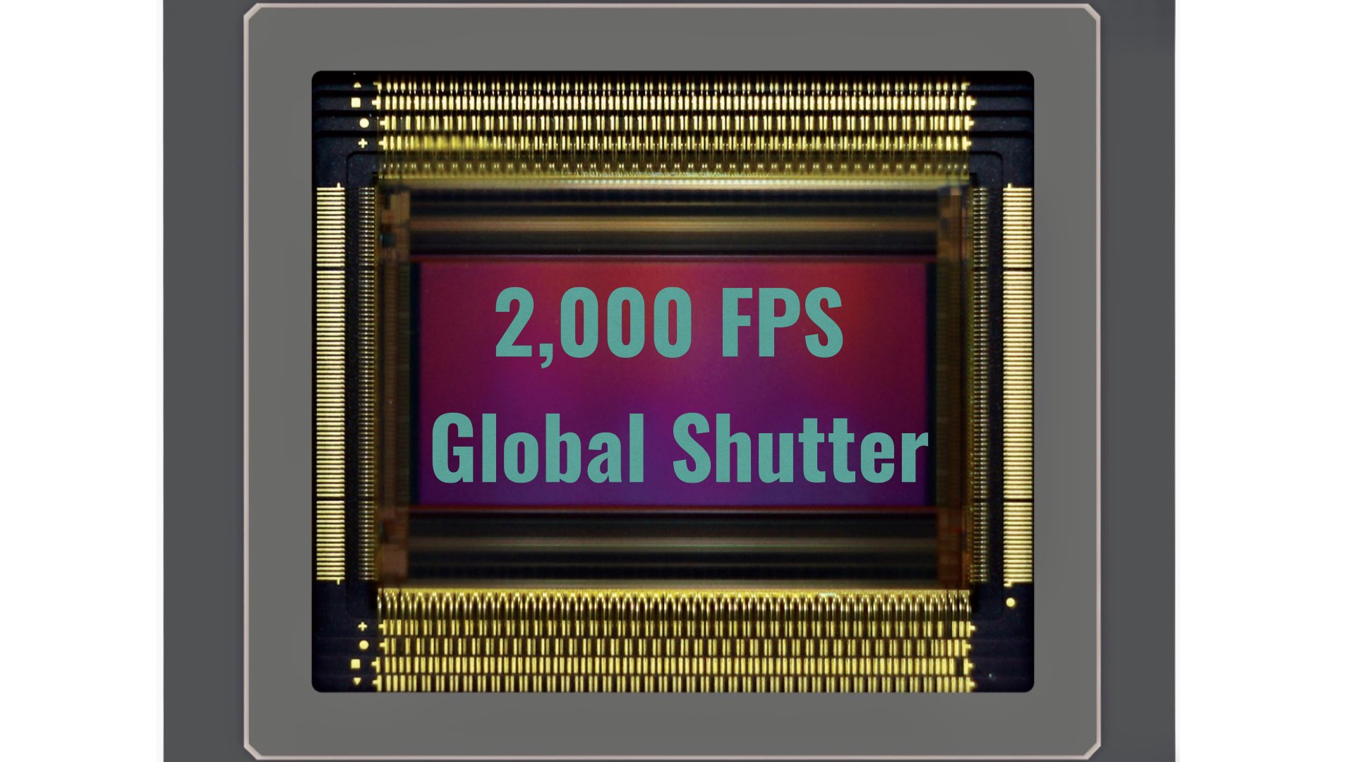 Gpixel Announces New 4K, Global Shutter, 2,000 FPS CMOS Sensor