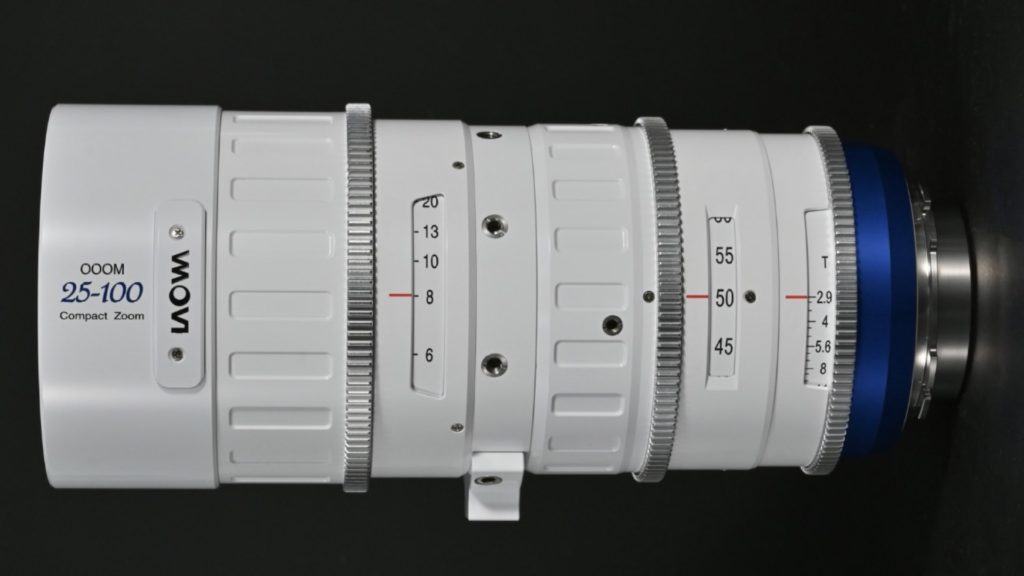 The 'Piano White' Venus Optics Laowa OOOM 25-100mm T2.9 Cine Lens