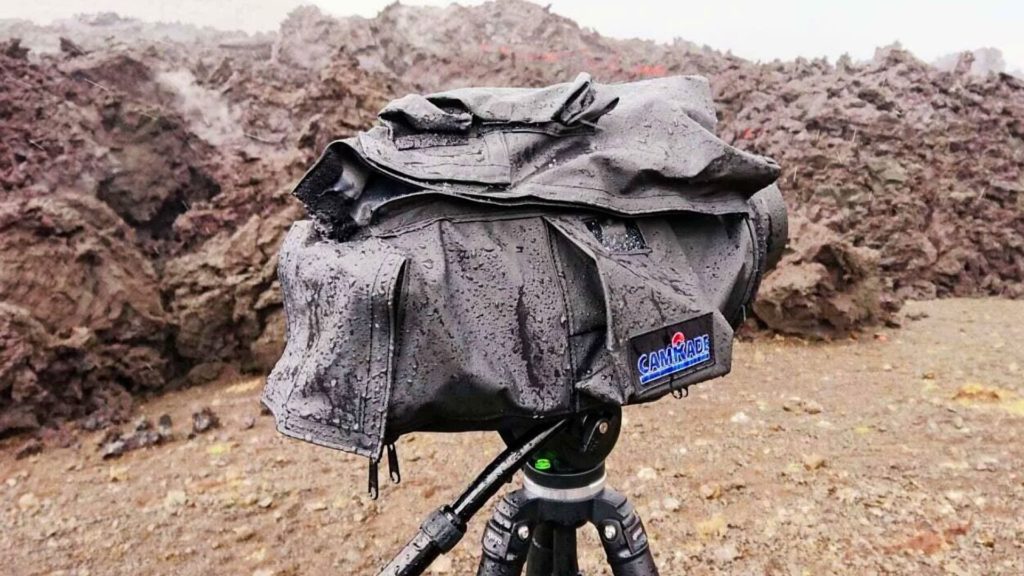 Filming in harsh conditions. Picture: Alister Chapman