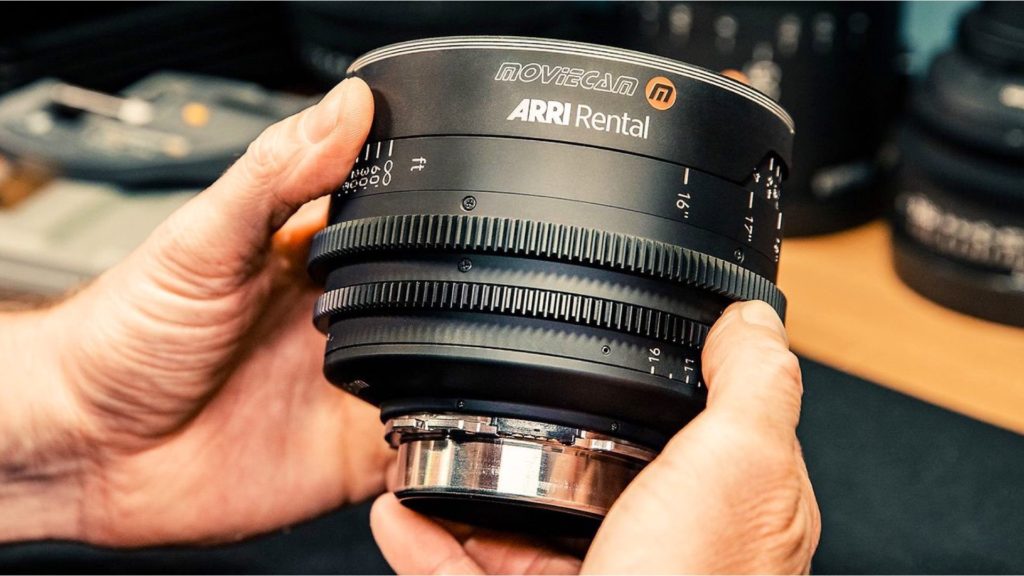 The Moviecam lens. Picture: ARRI Rental