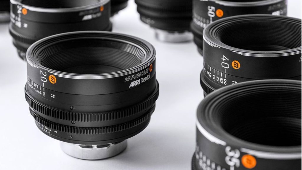 The Moviecam lens series. Picture: ARRI Rental