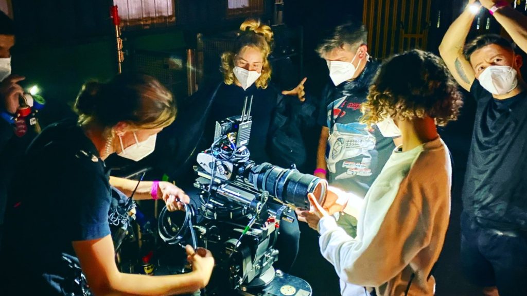 Cinematographer Diana Olifirova. BTS of "We Are Lady Parts”