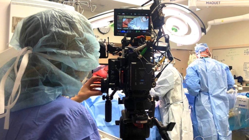 BTS of The Surgeon's Cut. Picture: RED Digital Cinema