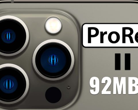 iPhone13 Pro’s ProRes Maximum Bitrate is 92MB/sec (5.5GB/minute)