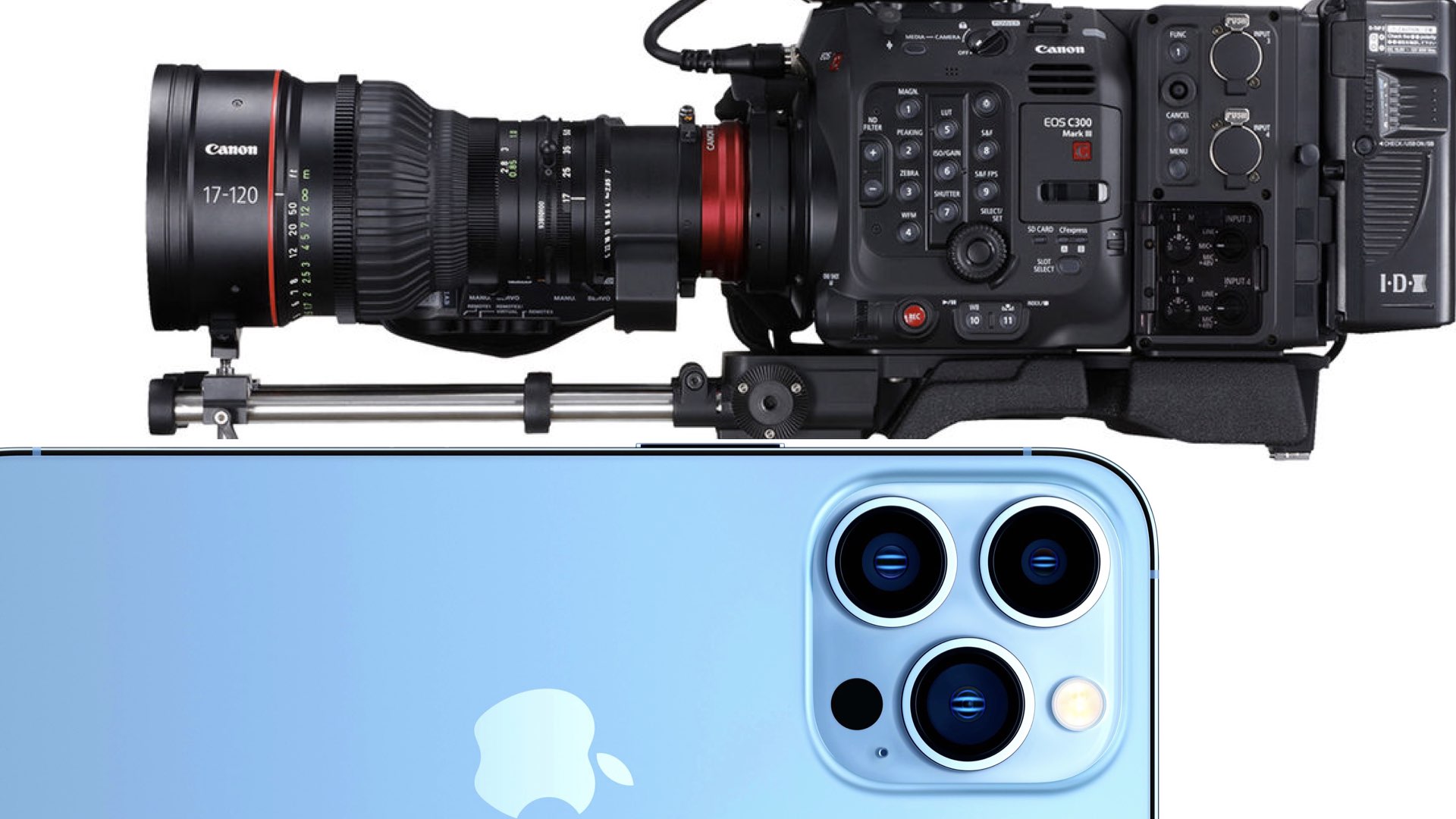 Cinema Cameras vs. iPhone 13 Pro: What’re the Differences?