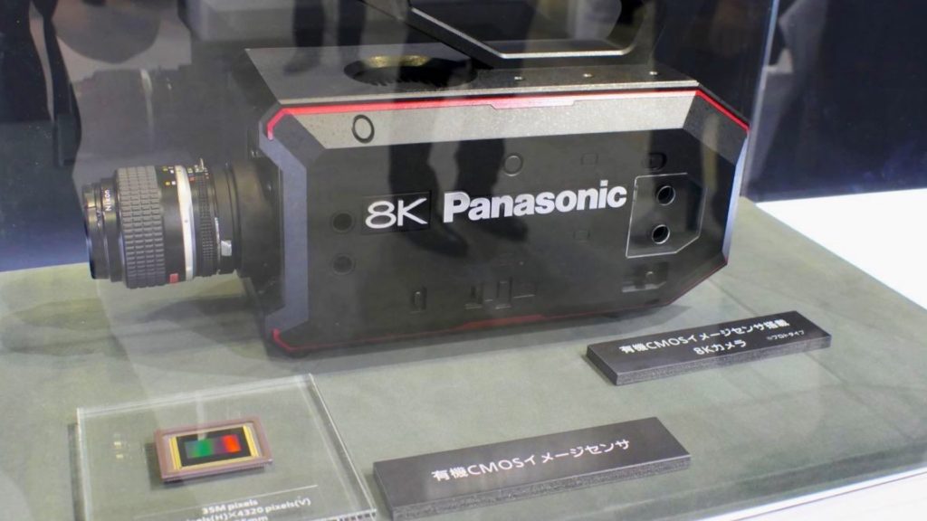 Panasonic 8K Camera With 35MP Super 35mm Organic Sensor Spotted. Picture: MONOist