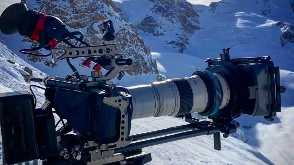 The Blackmagic Pocket Cinema Camera: Shooting in the Swiss Alps. Picture: Cinematographer Frank Marbach