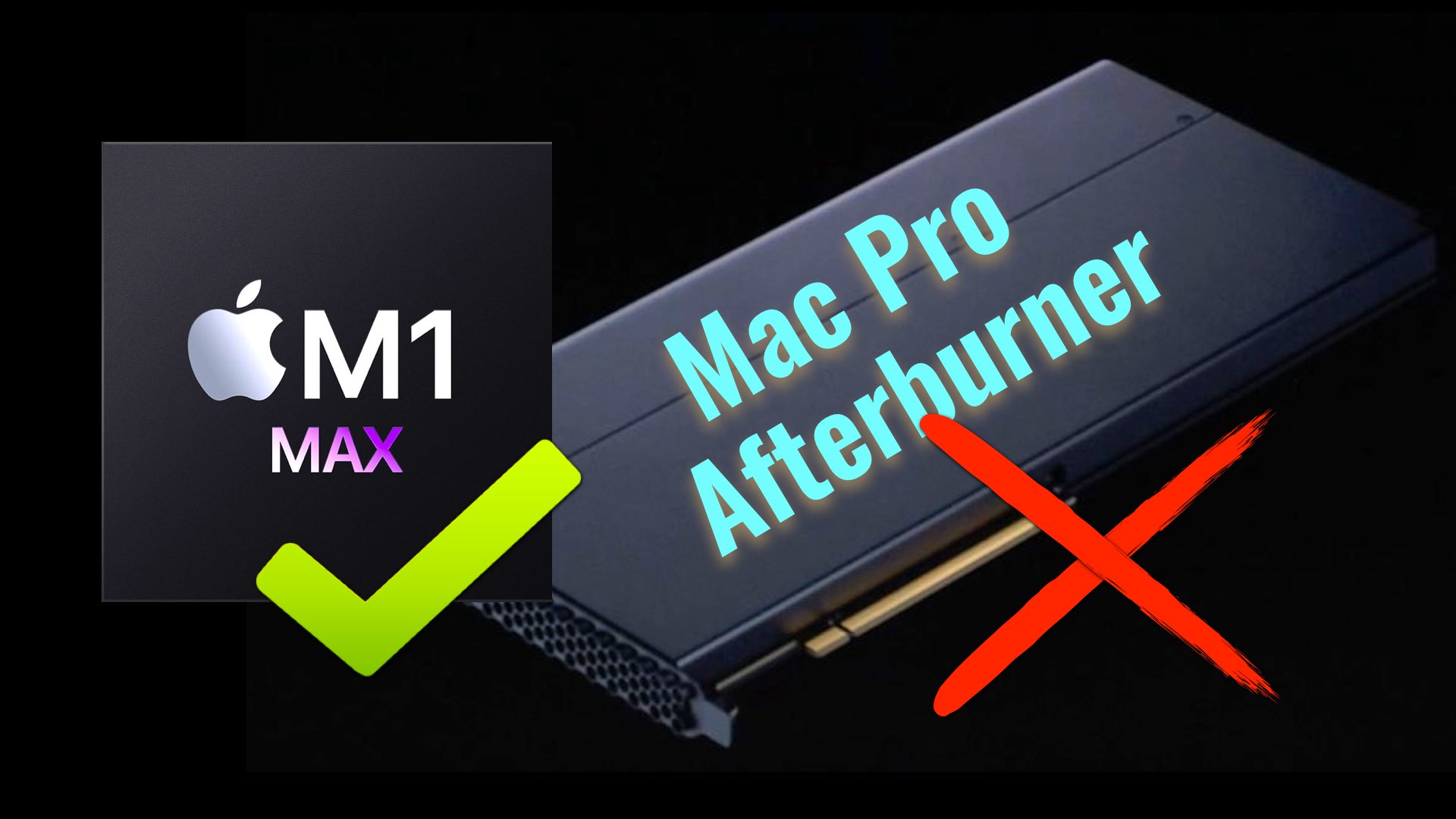 Apple Senior Executives: “The Mac Pro with the Afterburner card is left in the dust by the M1 Pro and M1 Max”