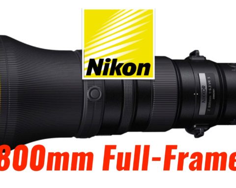 Nikon Develops an S-Line 800mm Full-Frame Prime Lens
