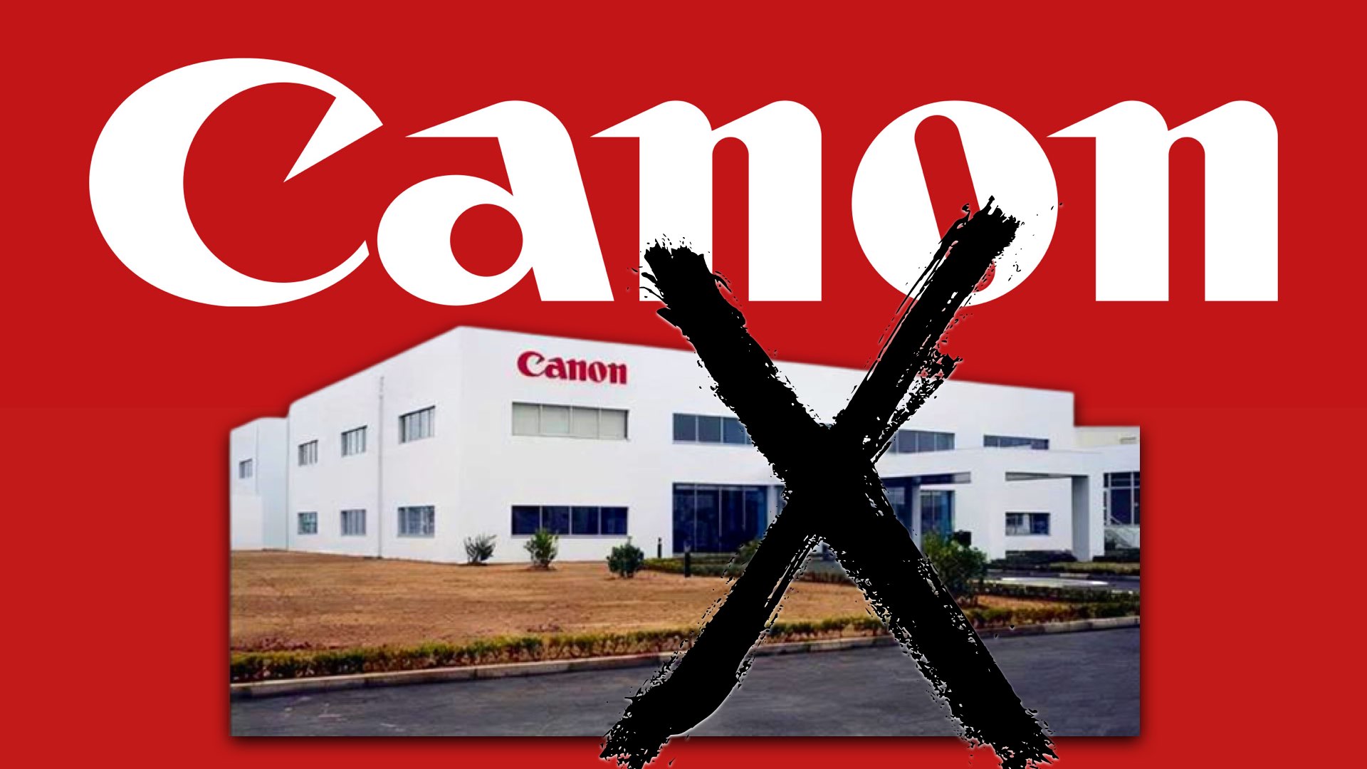 Canon Closes its Major Camera Factory in China