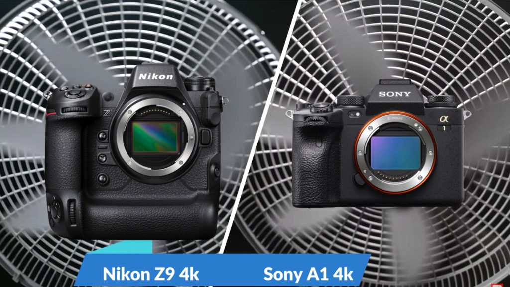 Nikon Z9 vs. Sony Alpha 1: Rolling Shutter Comparison. Picture: Family of Tech