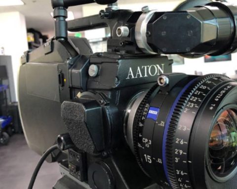 "Cassette Tape" BTS: Aaton XTR Plus and ZEISS Compact Prime Super Speed Lens. Picture: ZEISS
