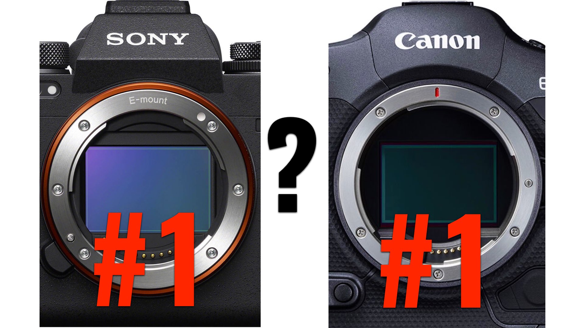 Canon Announced it was the #1 Mirrorless Camera Brand in 2021, Just Like Sony. Which is right?
