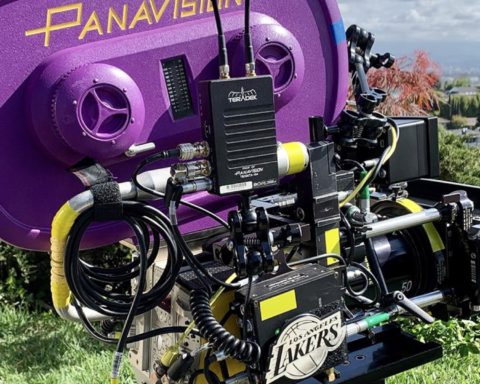 Behind the scenes of Winning Time: The Rise of the Lakers Dynasty. Picture: Panavision