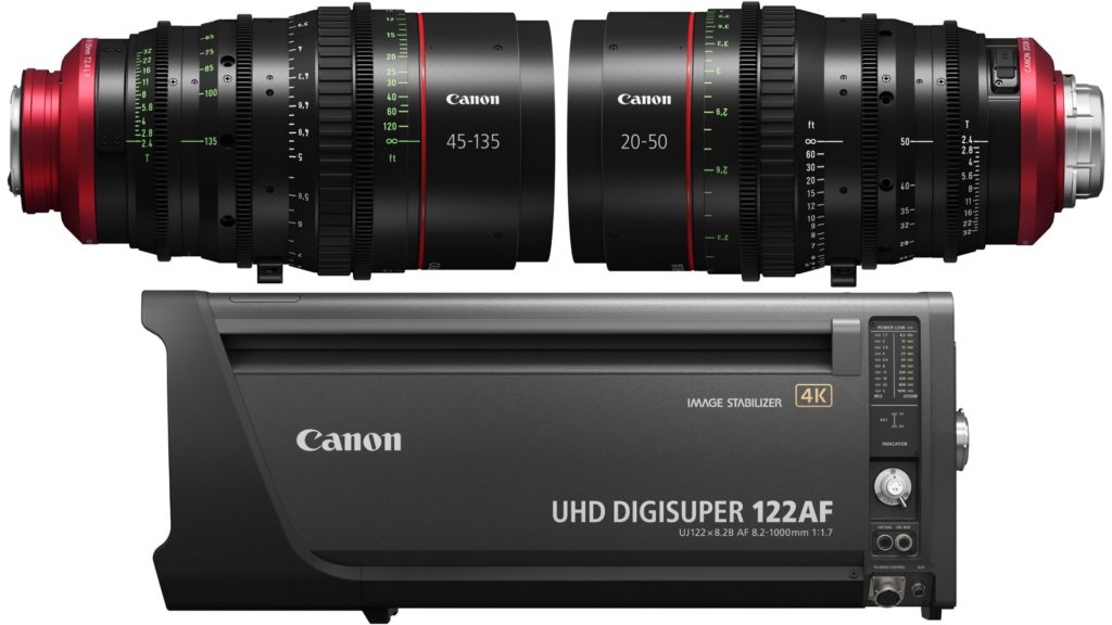Canon Announces New Flagship Zoom Glass: Flex Full-Frame Cinema Lenses, and 4K Broadcast X122 With AF