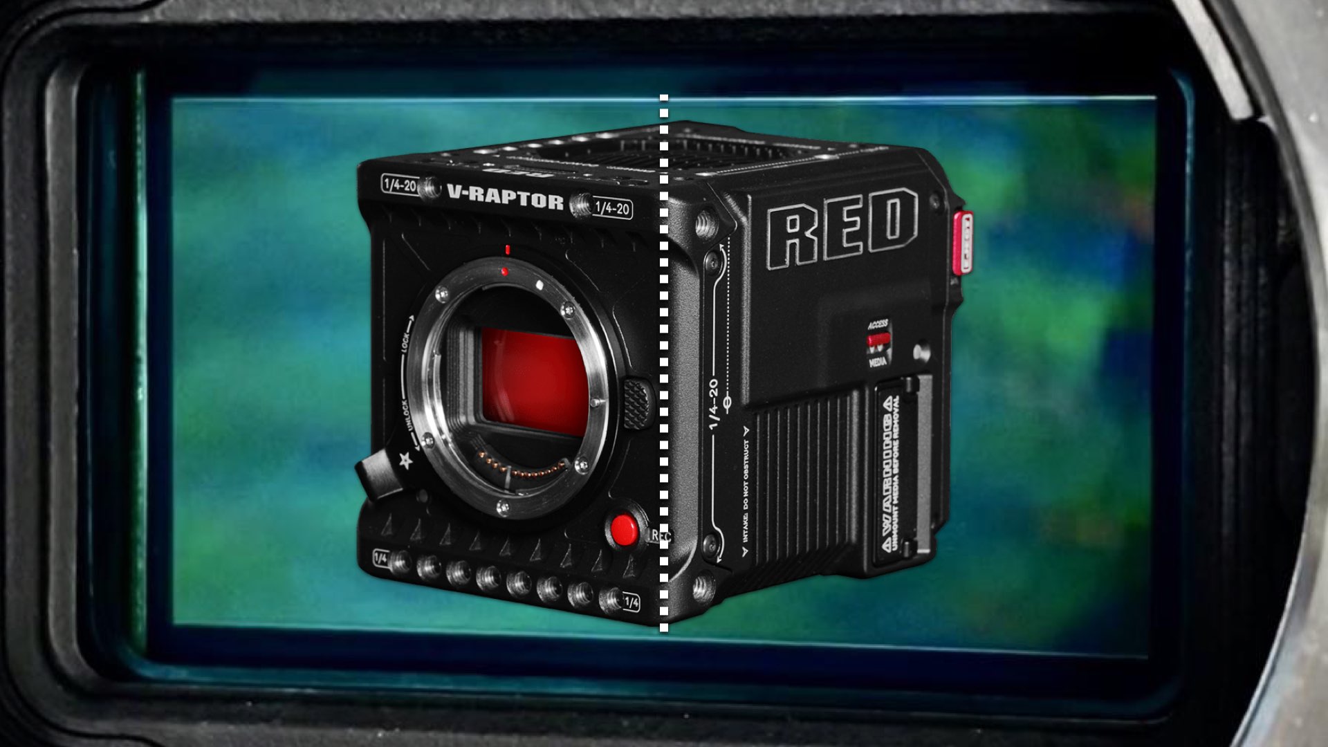 RED has Created “Behind-the-lens mitigation” for Raptor’s Stitched Sensor