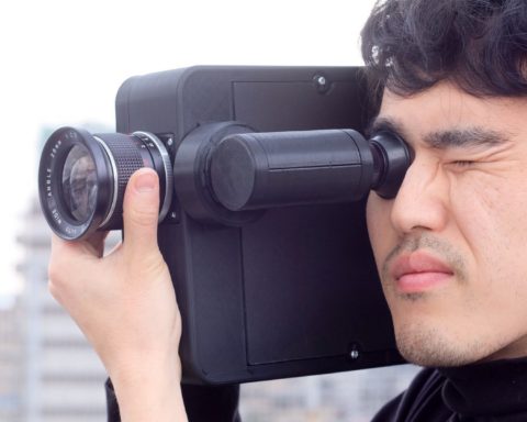 DIY 35mm Motion Picture Camera. Image: Yuta Ikeya