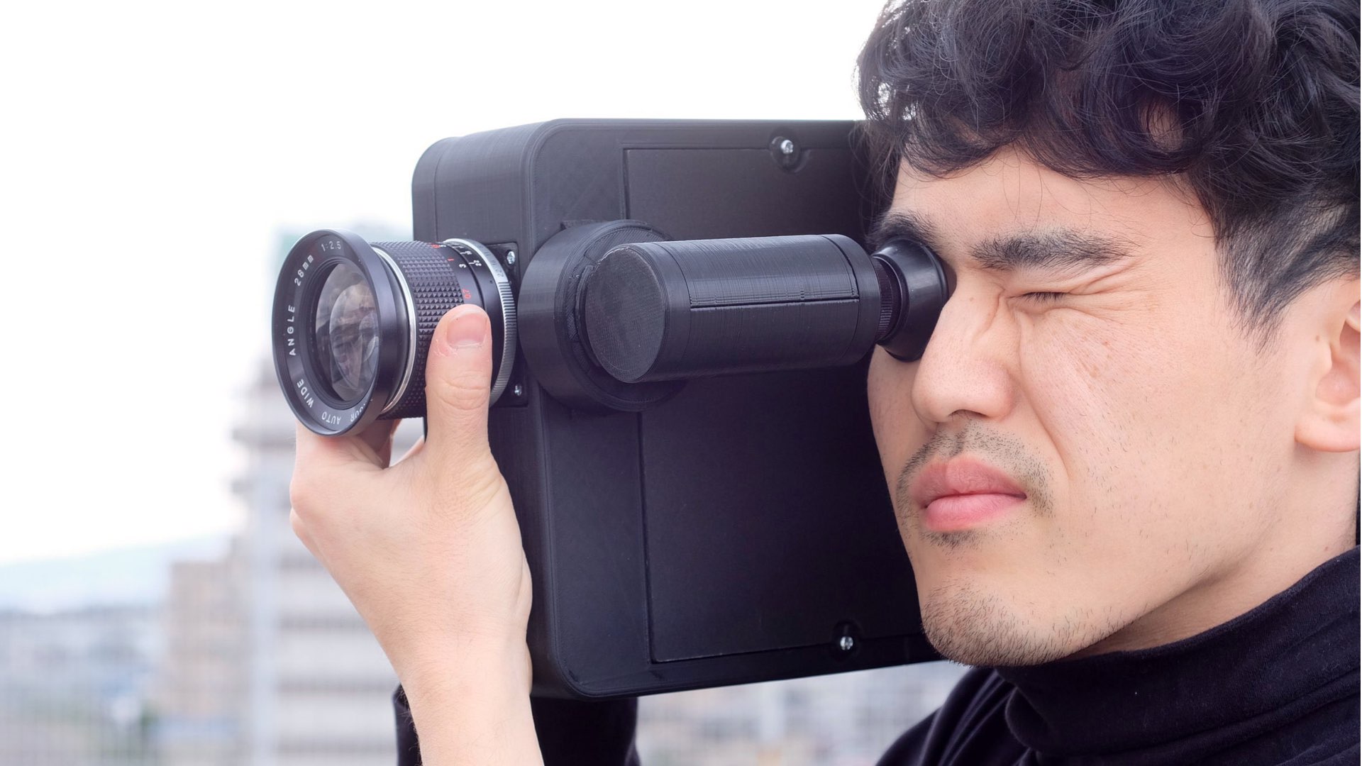 DIY 35mm Motion Picture Camera. Image: Yuta Ikeya