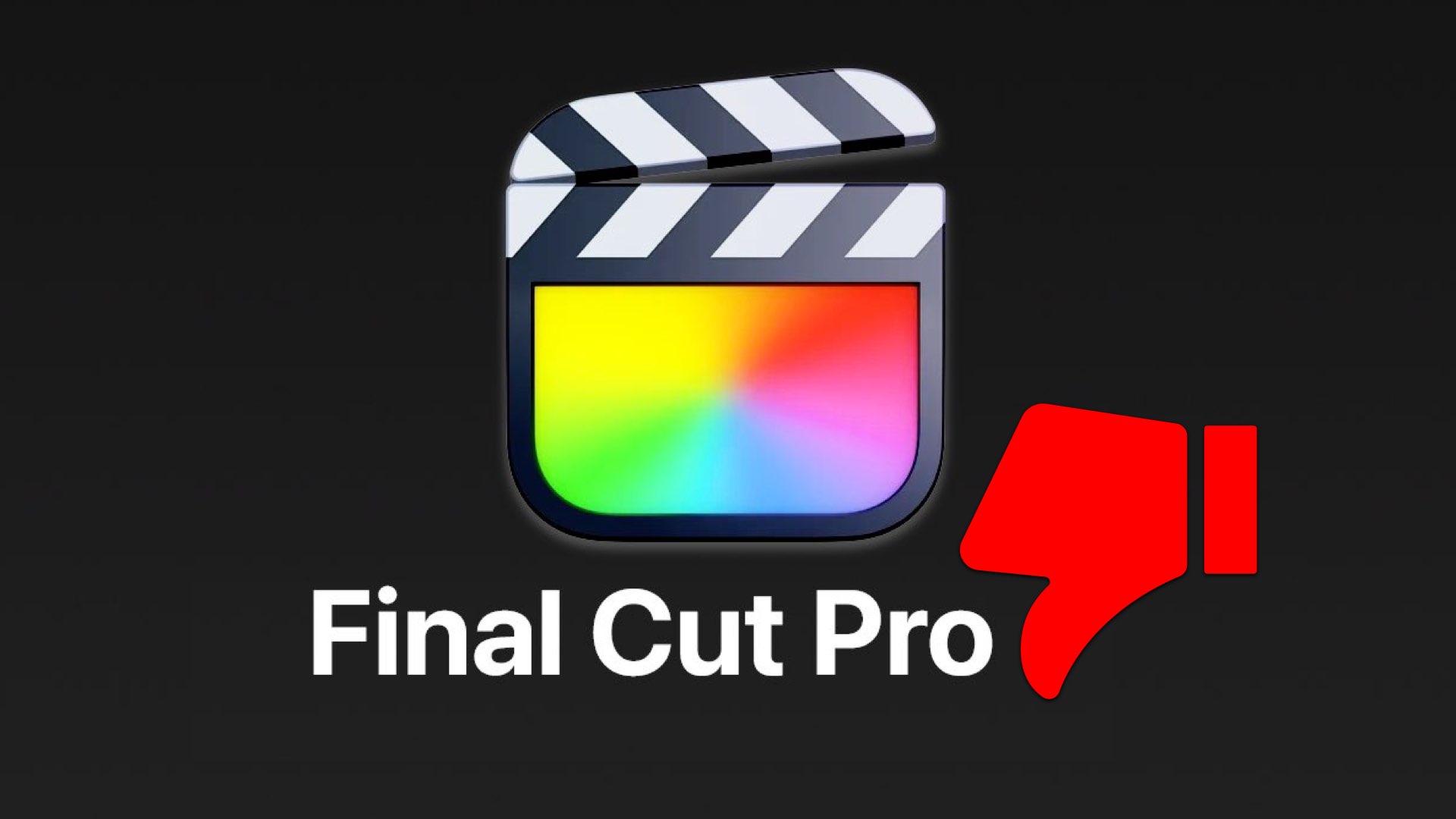 Apple Disappoints With its ‘Plans’ to Final Cut Pro