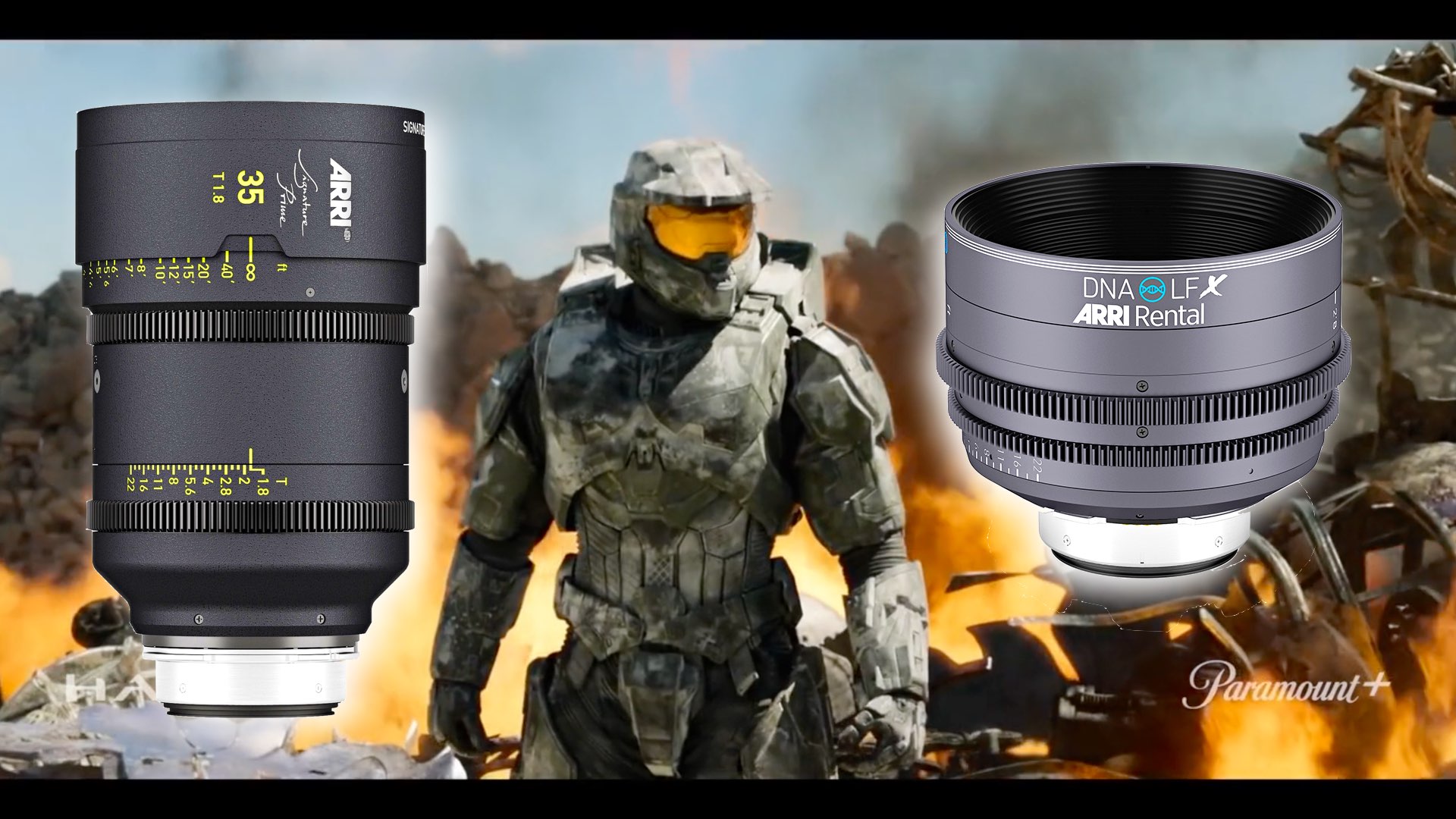 Halo Cinematography: Switching Between ARRI Signature to DNA Primes
