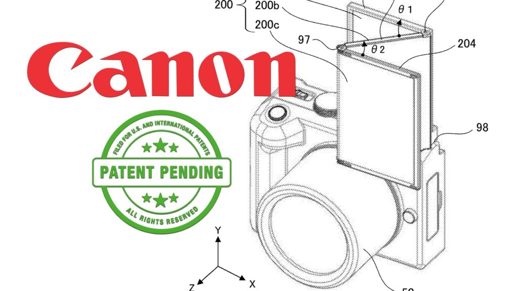 Canon Patents A Folding Camera Display, and That’s a Big Deal